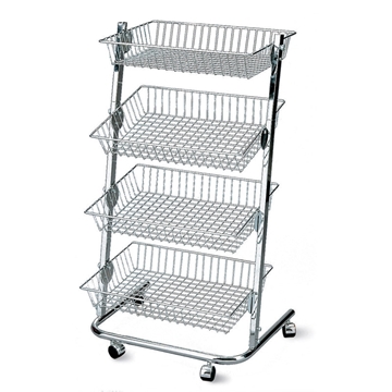 Imagine STAND MET 4 COSURI SARMA 60X40 H100 CU ROTI CROMAT