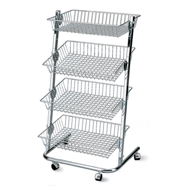 Imagine STAND MET 4 COSURI SARMA 60X40 H100 CU ROTI CROMAT