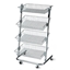 Imagine STAND MET 4 COSURI SARMA 60X40 H100 CU ROTI CROMAT