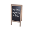 Imagine A-BOARD CU RAMA LEMN NATUR PEOPLE STOPPER