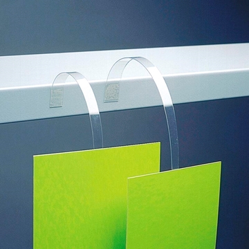 Imagine SUPORT PVC PROMO TRANSPARENT 150MM