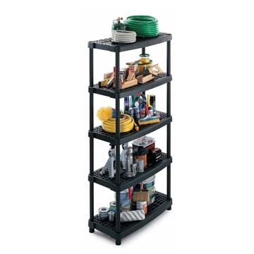 Imagine RAFT 5 POLITE PLAST NEGRU 930X453X1887