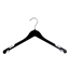 Imagine UMERAS PLASTIC CU AGATATORI NEGRU SET 100 BUC