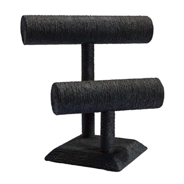 Imagine SUPORT BRATARI DUBLU 19X24X25CM NEGRU