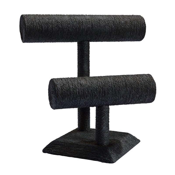 Imagine SUPORT BRATARI DUBLU 19X24X25CM NEGRU