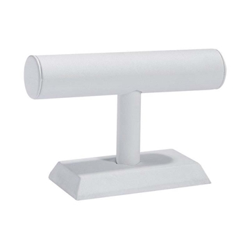 Imagine SUPORT BRATARI 20X13CM PIELE ALB