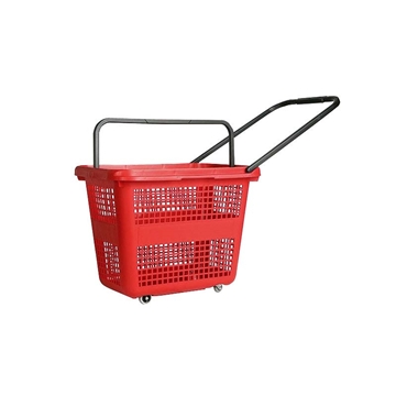 Imagine COS PLASTIC ROLLER CU 2 ROTAT.ROTI  54 LT ROSU