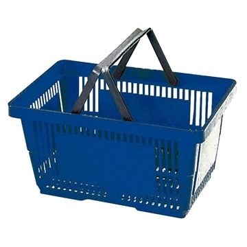 Imagine COS PLASTIC DE MANA 28LT ALBASTRU 5005