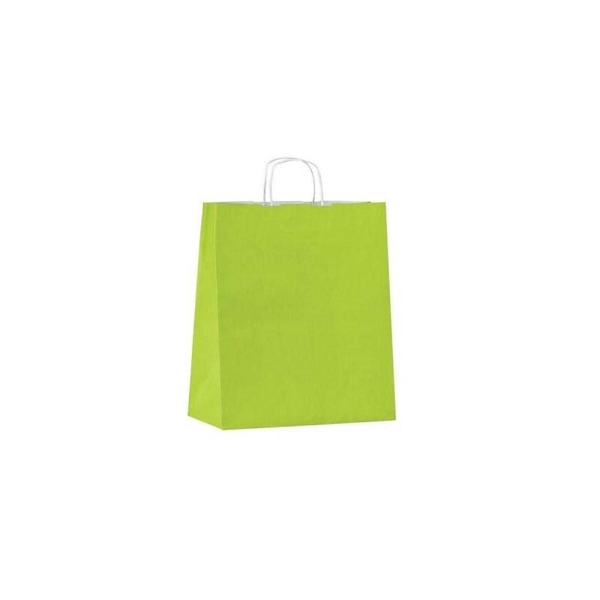 Imagine PUNGA HARTIE KRAFT MANER RASUCIT 50BUC VERDE
