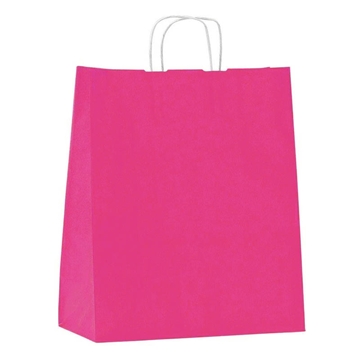 Imagine PUNGA HARTIE KRAFT MANER RASUCIT 50BUC FUCSIA