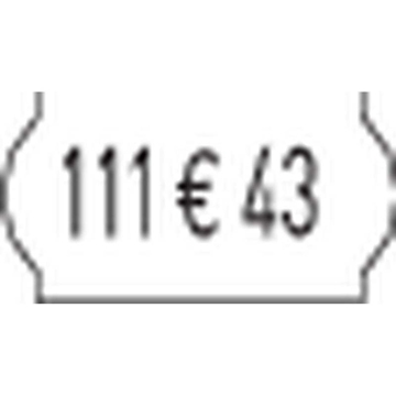 Imagine ETICHETE AUTOC.ALBE 1 RAND PENTRU PISTOL ETICHETARE