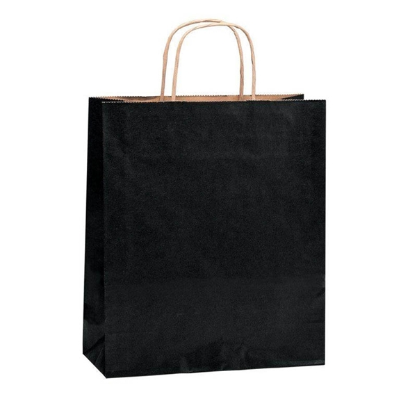 Imagine PUNGA HARTIE KRAFT MANER RASUCIT 50BUC NEGRU