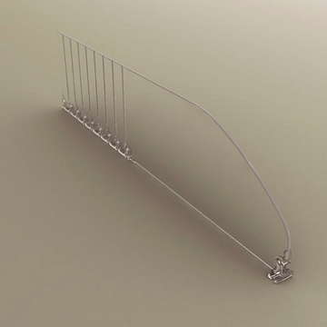 Imagine DESPARTITOR PLEXIGLAS H60 MM L285-485