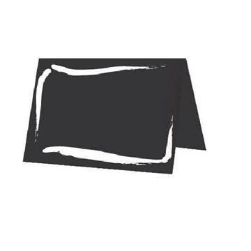 Imagine ETICHETE NEGRE 5X7 CM PT.SCRIERE CU CRETA