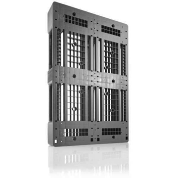 Imagine PALET PLASTIC D1 PE ECO 1200X800X150MM NEGRU