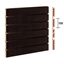 Imagine PANOU SLAT1200X1200 FARA PROFIL ALUMINIU
