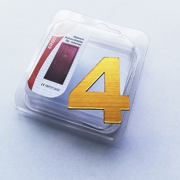 Imagine NUMAR AUTOCOLANT "4"
