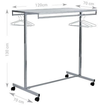 Imagine SUPORT UMERASE DUBLU CU POLITA 120X70X130CM