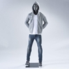 Imagine MANECHIN BARBAT "URBAN" CU CAP