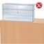 Imagine VITRINA TEJGHEA CU INCUIETOARE 100X40X60 STICLA 6MM