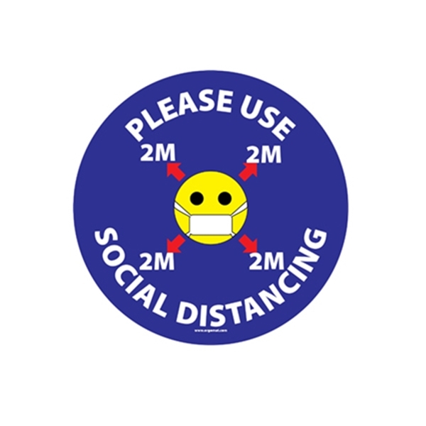 Imagine CERC ADEZ.PARDOS.PLEASE USE SOCIAL DISTANCING 30CM
