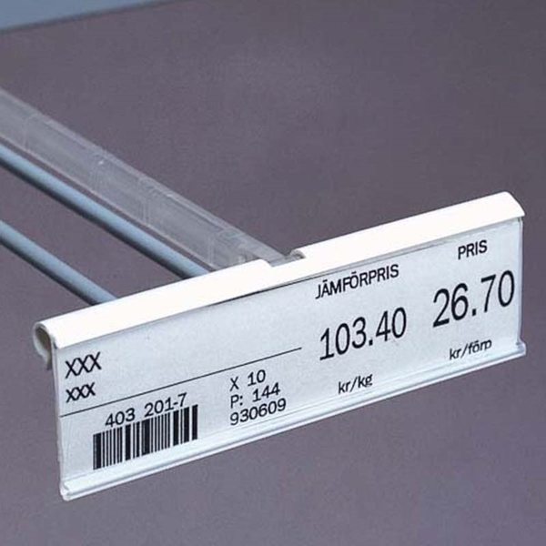 Imagine SUPORT ETICHETA ALB 39X90MM