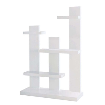 Imagine STAND 5 NIVELURI LEMN ALB