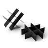 Imagine DISPLAY CU 9 COMPARTIMENTE NEGRU MAT