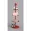 Imagine DISPLAY ROTUND POM CRACIUN 4NIV 177X54X54 ROSU