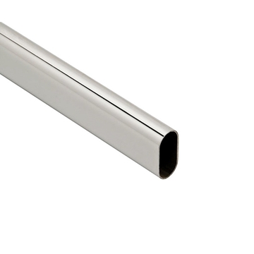 Imagine TEAVA OVALA PENTRU HAINE 30X15 CROM