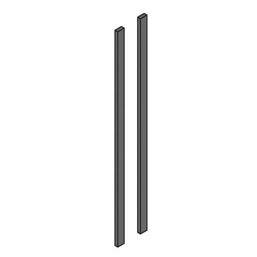 Imagine DISTANTIER MDF H220CM PT PERETE SUPORT THIN LINE