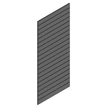 Imagine PANOU SLAT THIN LINE 229X100 ALB