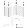 Imagine PROFIL ALUMINIU H229CM COLT EXTERIOR THIN LINE