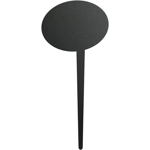 Imagine SUPORT PIN PLASTIC OVAL PT.PRET 7X18CM(5BUC) NEGRU