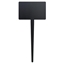 Imagine SUPORT PIN PLASTIC DREPTUNGHI PT.PRET8Χ5.3X18CM(5BUC) NEGRU