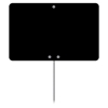 Imagine ETICHETA PLASTIC PT PRET CU PIN 12X8 CM NEGRU (10BUC)