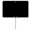 Imagine ETICHETA PLASTIC PT PRET CU PIN 12X8 CM NEGRU (10BUC)