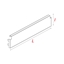 Imagine PLINTA RAFT 700X115 MM RAL9001