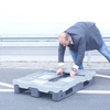 Imagine CADRU INALTATOR PALETI PLASTIC PLIABIL 121 X 81 X 30CM GRI