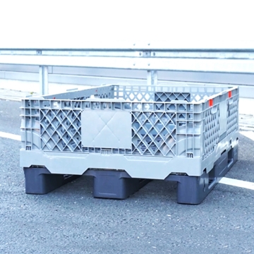 Imagine CADRU INALTATOR PALETI PLASTIC PLIABIL 121 X 81 X 30CM GRI