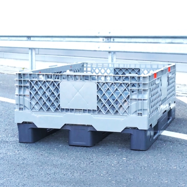 Imagine CADRU INALTATOR PALETI PLASTIC PLIABIL 121 X 81 X 30CM GRI