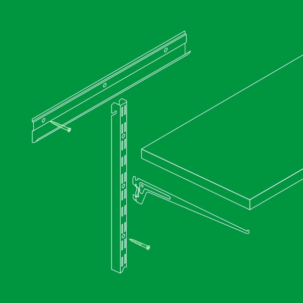 Imagine VERGEA VERTICALA PT SINA ORIZONTALA L1200MM GRI