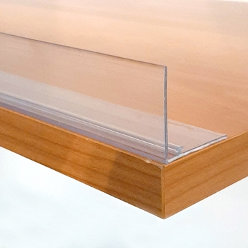 Imagine PROFIL ADEZ FRONTAL TRANSPARENT L1250 H40MM
