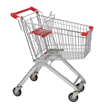 Imagine CARUCIOR SUPERMARKET 100LT CU SCAUN PT.COPIL