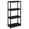 Imagine RAFT 4 POLITE PLAST NEGRU 600X300X1320