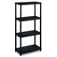 Imagine RAFT 4 POLITE PLAST NEGRU 600X300X1320