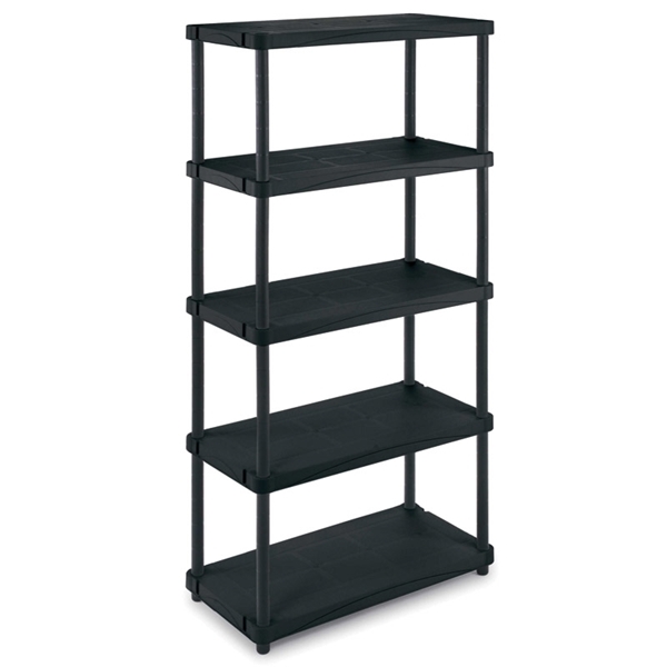 Imagine RAFT 5 POLITE PLAST NEGRU 800X400X1730