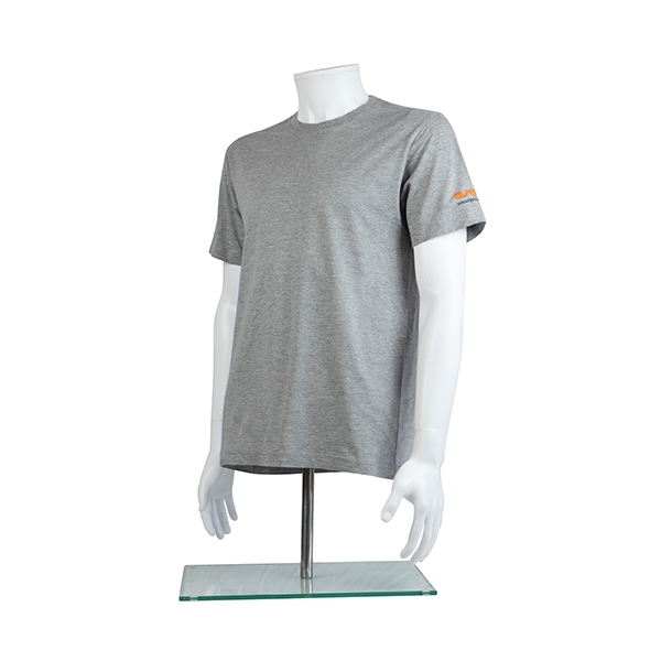Imagine TRICOU GRI INSCRIPTIONAT