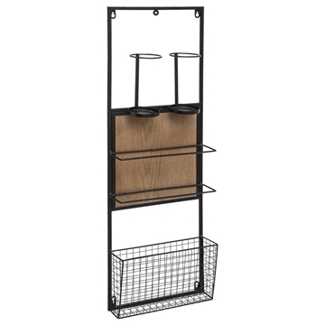 Imagine STAND PT STICLE METAL/LEMN 30.5X9.7XH90 CM