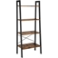 Imagine STAND METAL NEGRU/4 POLITE LEMN 56X34XH137.5CM